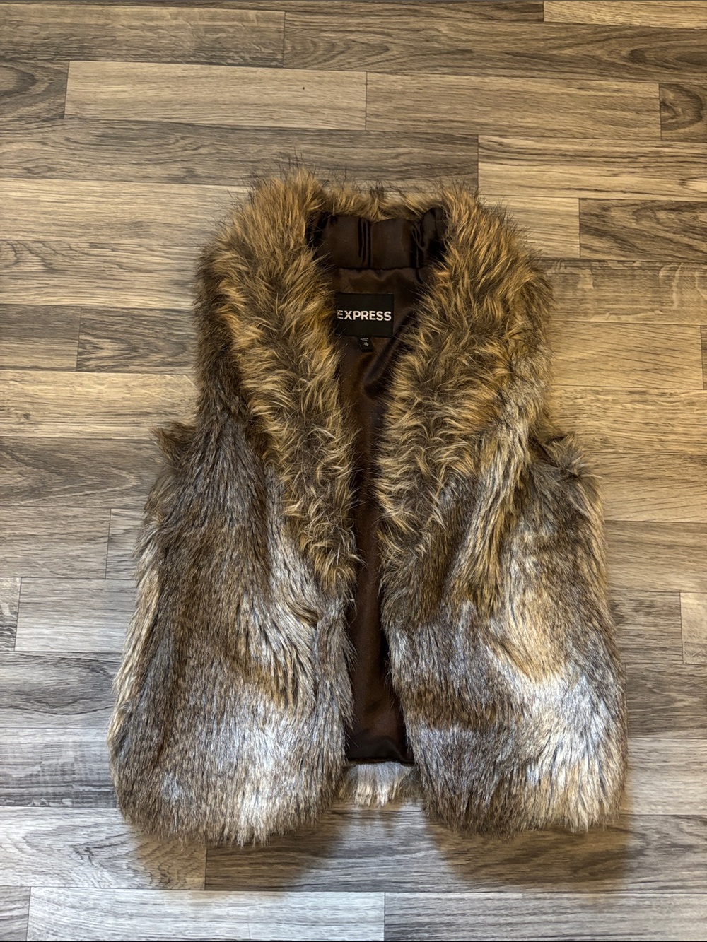 Faux fur Express Vest